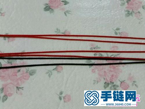 中國結蝴蝶胸針的編制方法步驟