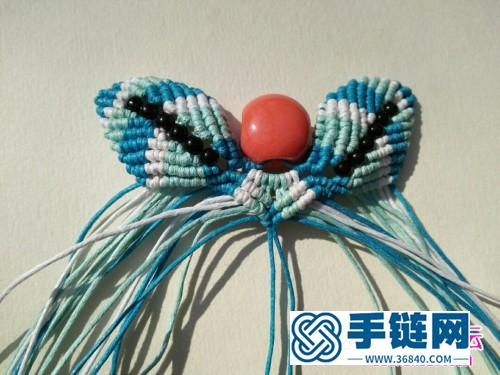中國結藍蝶的編織方法