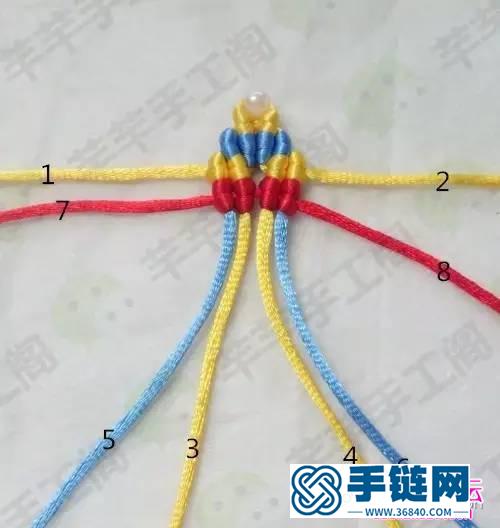 無敵幸運星掛飾的編織教程