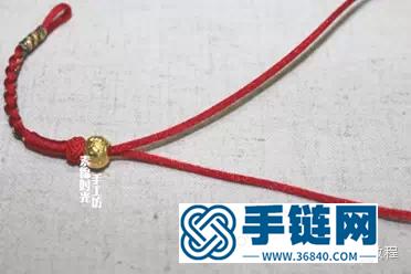 中國結編織制作鴻佑轉運珠手繩教程