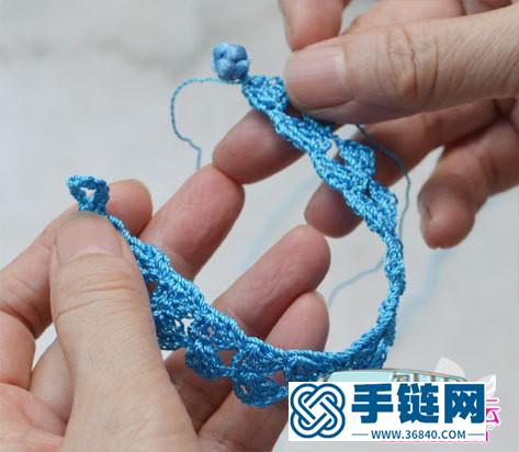 中國結紐扣結變身花苞手鏈的詳細制作教程