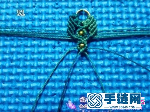 中國結(jié)編織青檸耳墜圖解（婉柔手作）