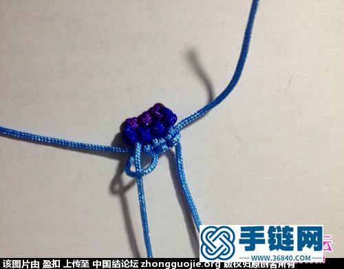 中國結制作彩虹耳環的方法圖解