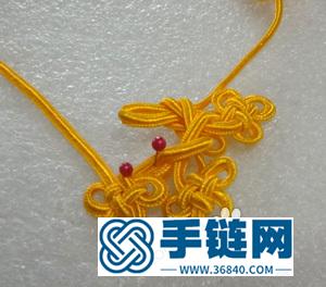 中國結編結制作的精美胸花圖解