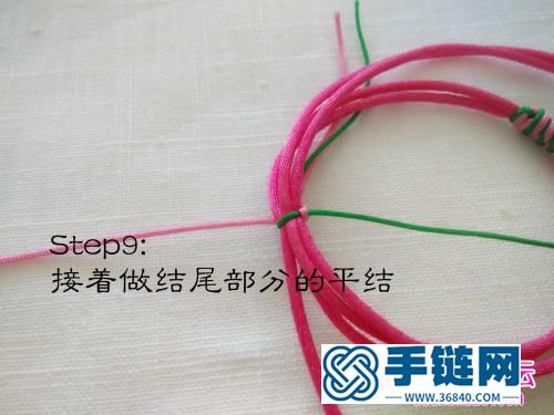 KT手鏈的詳細編法教程
