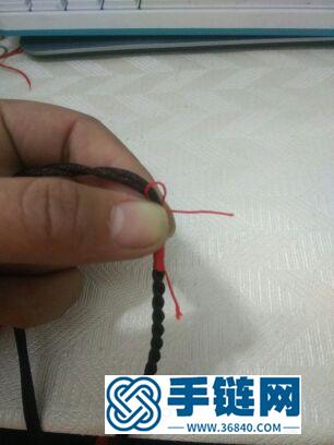 民族風項鏈繩的制作方法