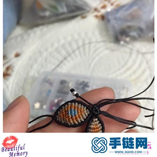 蠟線蝴蝶腳鏈的詳細制作教程