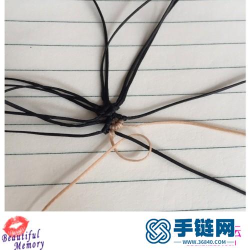 蠟線蝴蝶腳鏈的詳細制作教程