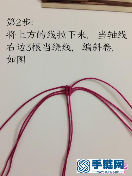 中國(guó)結(jié)天鵝造型串珠耳環(huán)的制作方法