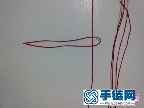 用繩編織制作的花瓣小球教程