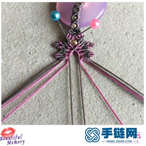 粉玉髓平安扣蜻蜓款相連的詳細制作教程