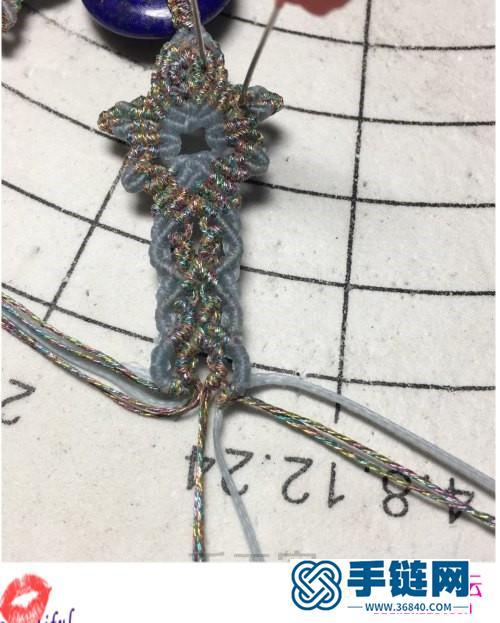 蠟線平安扣手鏈的詳細制作教程