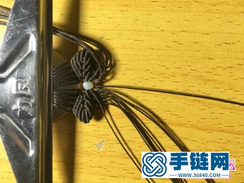 繩編春藤平安扣項鏈的詳細編織教程