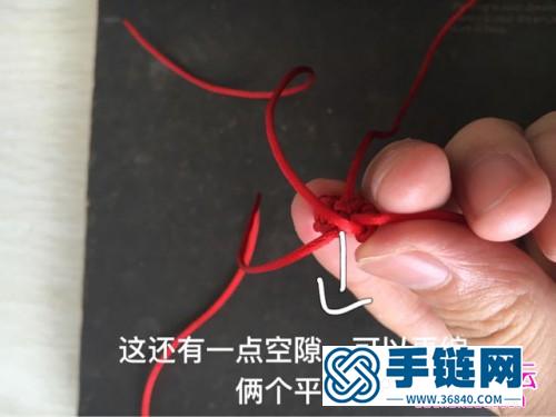 中國結編織三股手繩的方法圖解