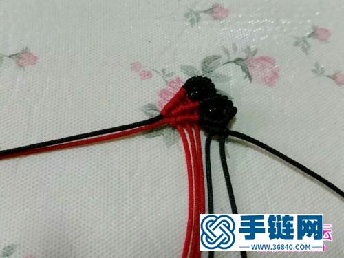 中國結蝴蝶胸針的編制方法步驟