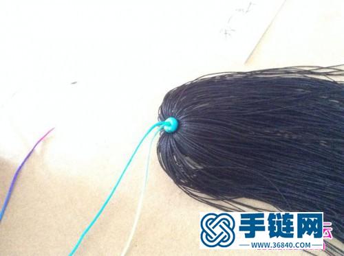 利用流蘇帽制作的流蘇的方法教程