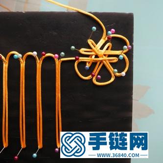 中國結制作套色掛飾的方法教程