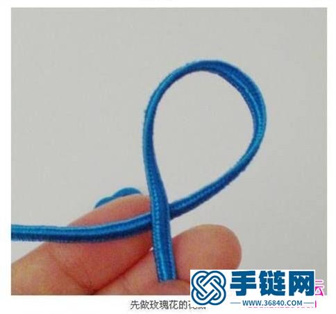 玫瑰花手鏈的制作教程