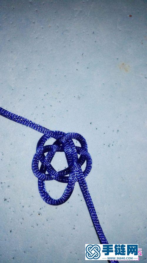 中國結制作的簡單玫瑰花戒指步驟圖解