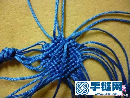 中國結編織幸運之星的方法圖解