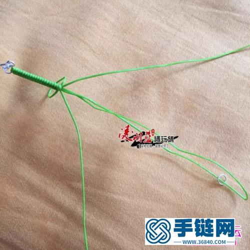 泰蠟s扣手繩的編法圖解