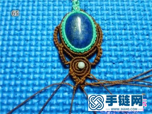 中國結編織魔仙吊墜的方法圖解（婉柔手作）