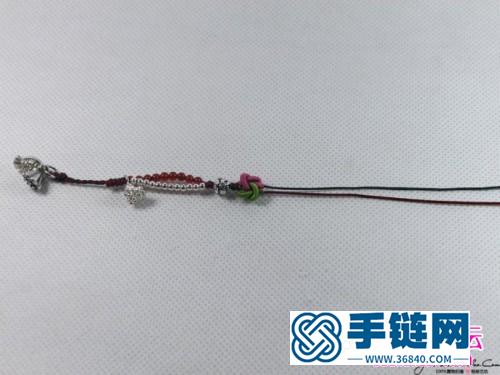 925銀小魚和蓮蓬手鏈的制作方法