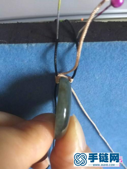 向陽花兒項鏈掛飾的制作方法