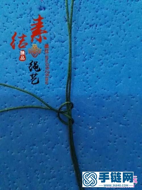 中國(guó)結(jié)編織樹(shù)葉手繩教程