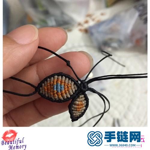 蠟線蝴蝶腳鏈的詳細制作教程