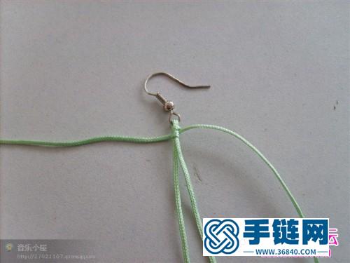 心形珍珠耳環的制作方法