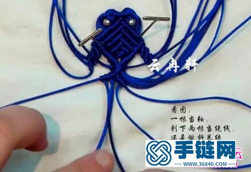 中國結編織小魚擺件教程（掛件）