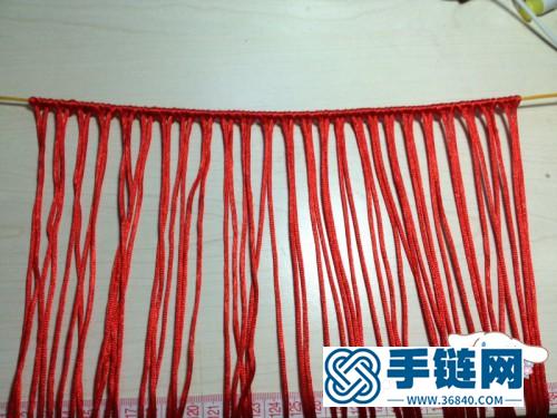 中國結(jié)福字版及花邊的編法教程