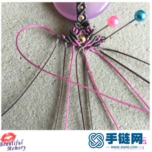 粉玉髓平安扣蜻蜓款相連的詳細制作教程