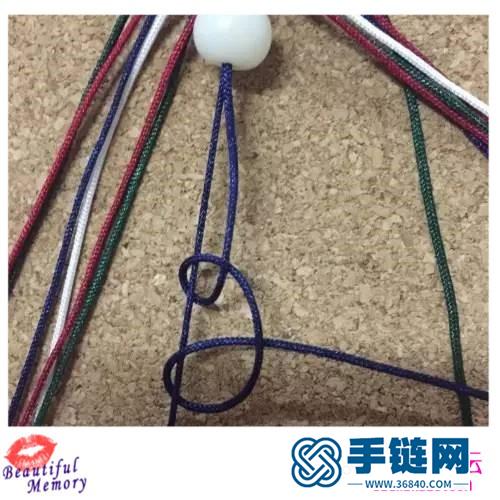 玉線菩提手鏈的詳細編織過程