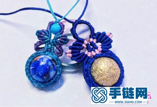 玉線珠子吊墜的制作方法