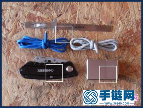 雙螺旋式繩結鑰匙扣的編法教程