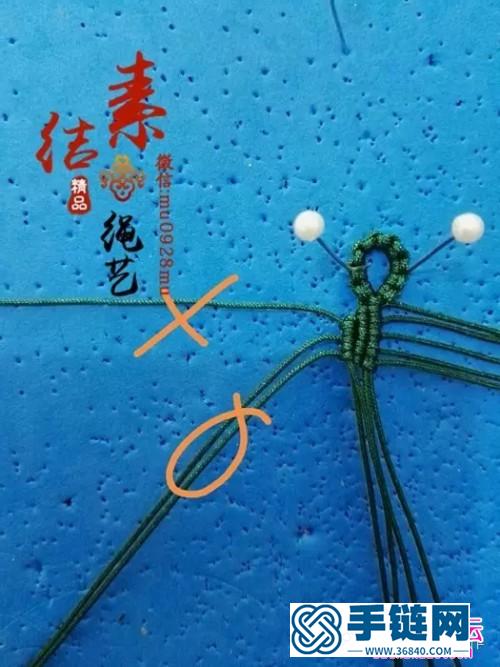 中國(guó)結(jié)編織樹(shù)葉手繩教程