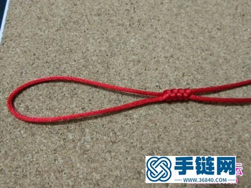 寶寶銀珠生肖核桃手繩的制作方法