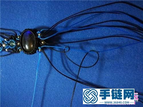 蠟線包石靈魅手鏈的詳細制作教程