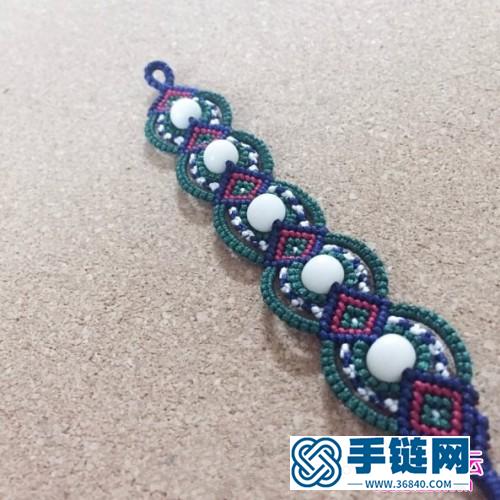玉線菩提手鏈的詳細編織過程
