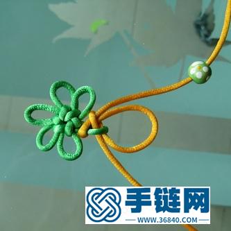 中國結制作套色掛飾的方法教程