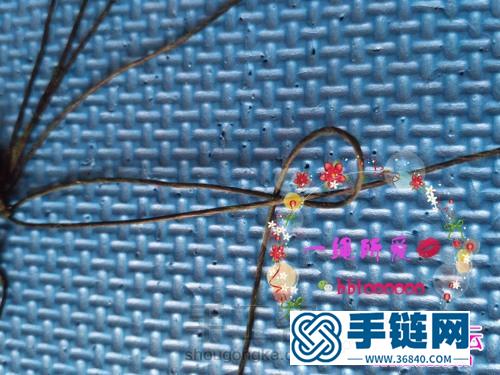 蠟線繩編包珠戒指的詳細制作圖解