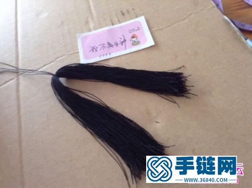 利用流蘇帽制作的流蘇的方法教程