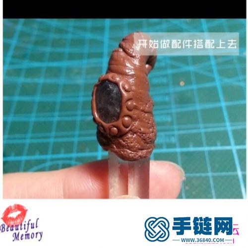 泥塑水晶吊墜制作教程