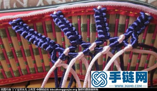 中國結編織滿天星拖鞋教程步驟