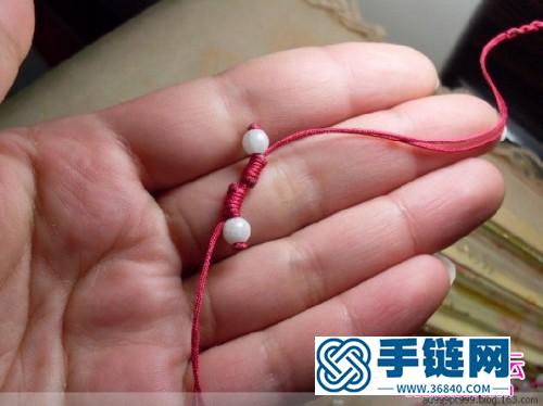 玉墜掛繩打結方法圖（詳細步驟）