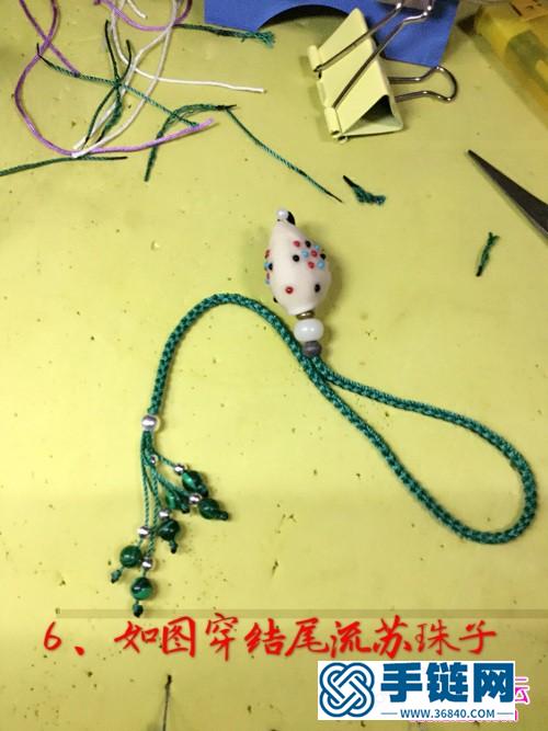 玉線制作的小掛件教程