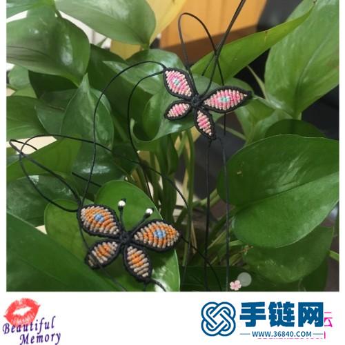 蠟線蝴蝶腳鏈的詳細制作教程