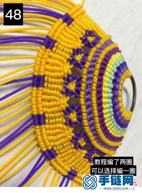 繩編鳳冠花嫁之金陵雀掛飾的詳細制作圖解